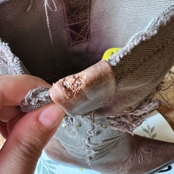 Women’s vintage Penny ❤️ Kenny genuine leather western pointy toe boots. - Picture 14 of 17